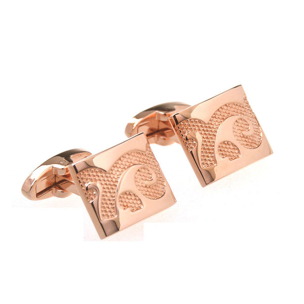 Plain Colour Metal Cufflinks
