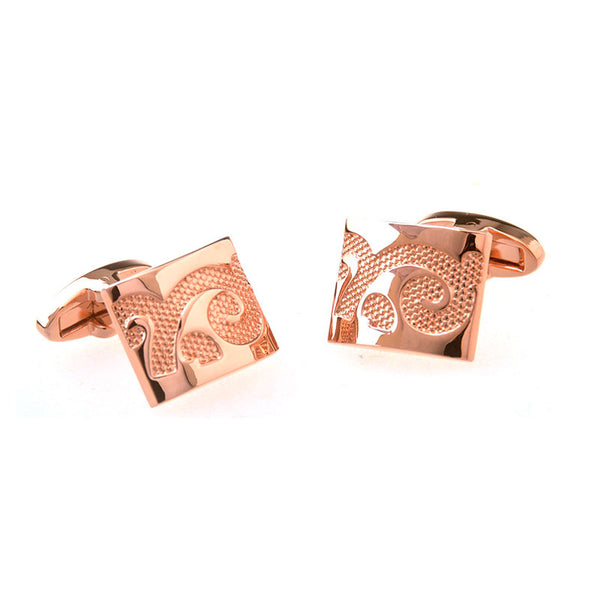 Plain Colour Metal Cufflinks