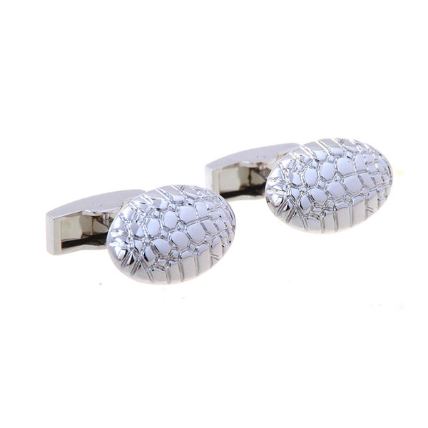 Plain Colour Metal Cufflinks
