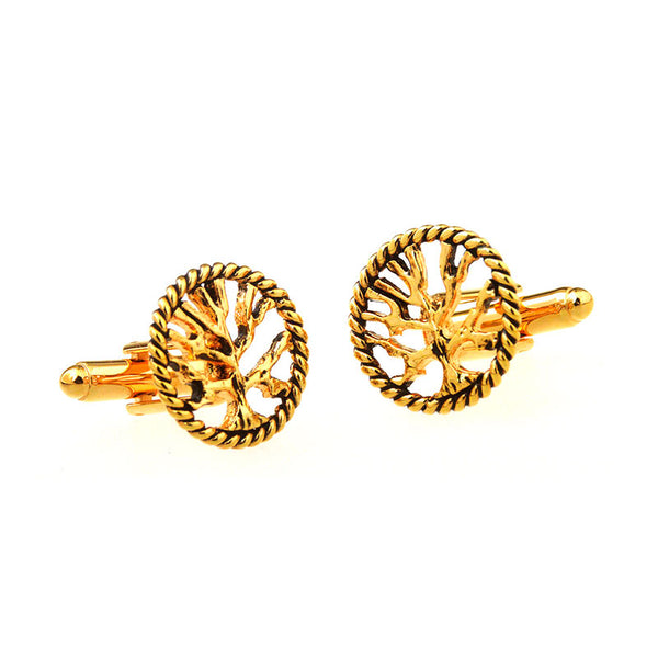 Grease Baking Paint Cufflinks