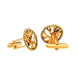 Grease Baking Paint Cufflinks