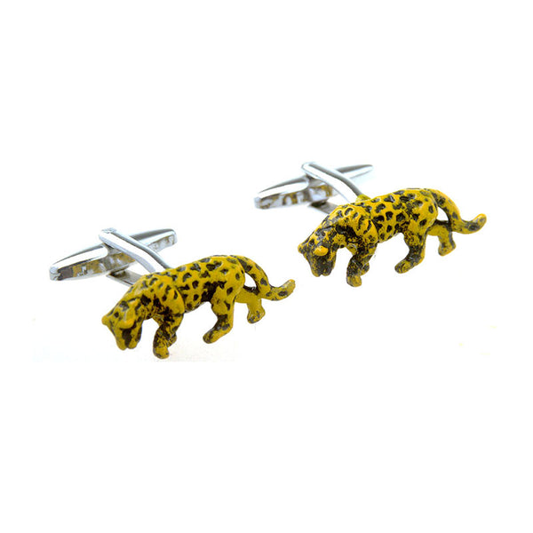 Animals Plants Grease Baking Paint Cufflinks