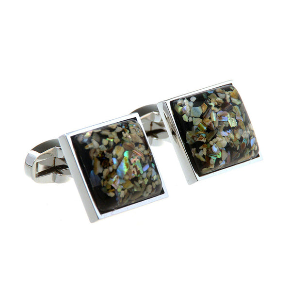 Shells Agate Cufflinks