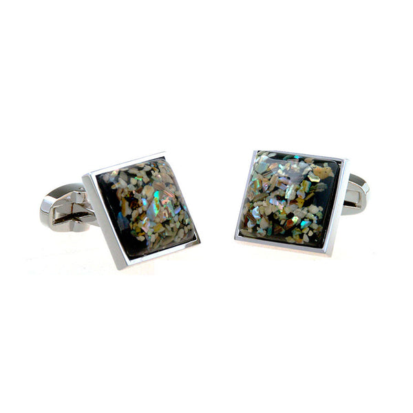 Shells Agate Cufflinks