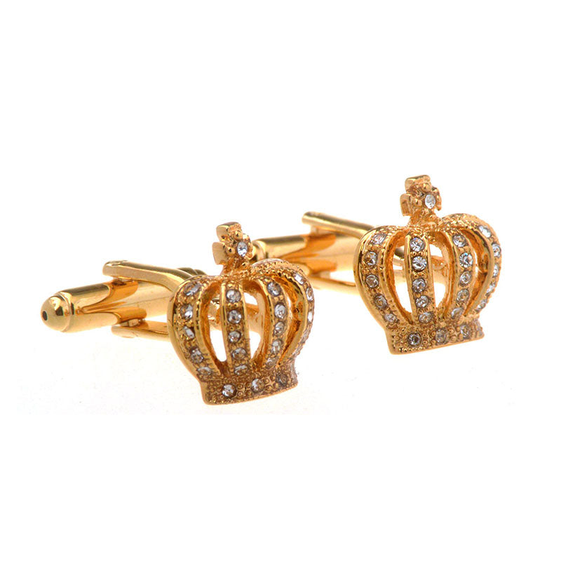 Crystal Zircon Cufflinks