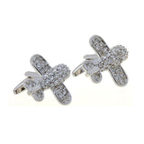 Crystal Zircon Cufflinks