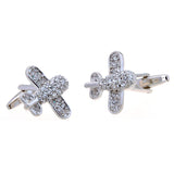 Crystal Zircon Cufflinks