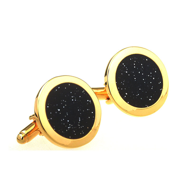 Enamel Dropping Glue Cufflinks
