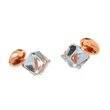 Crystal Zircon Cufflinks