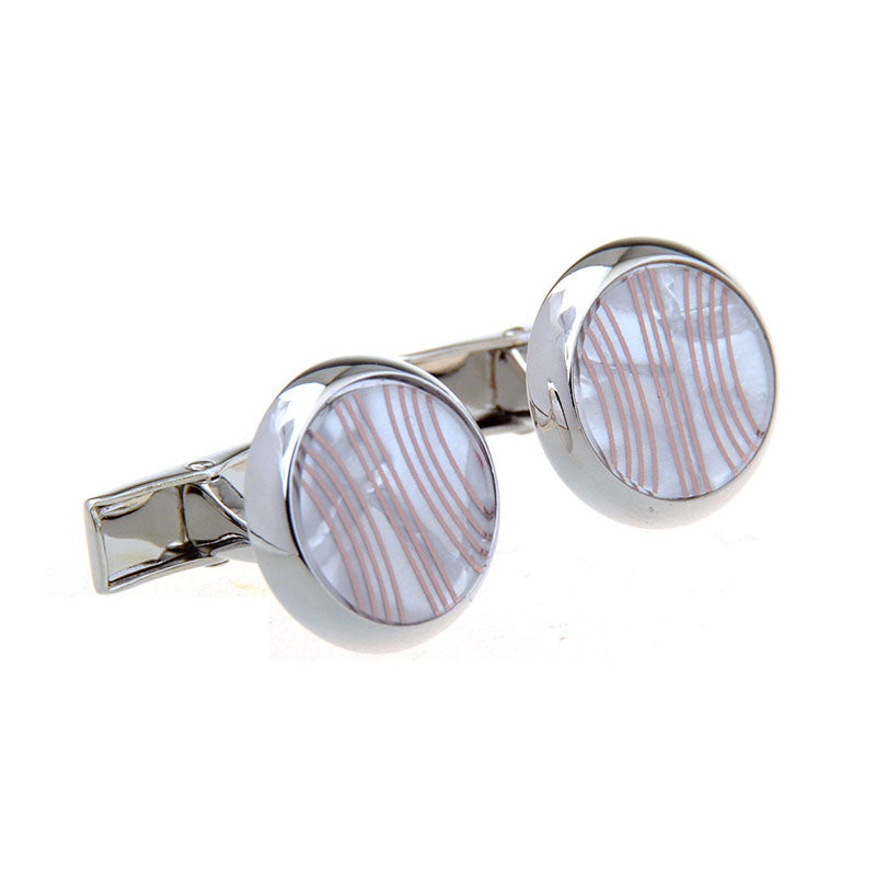 Shells Agate Cufflinks