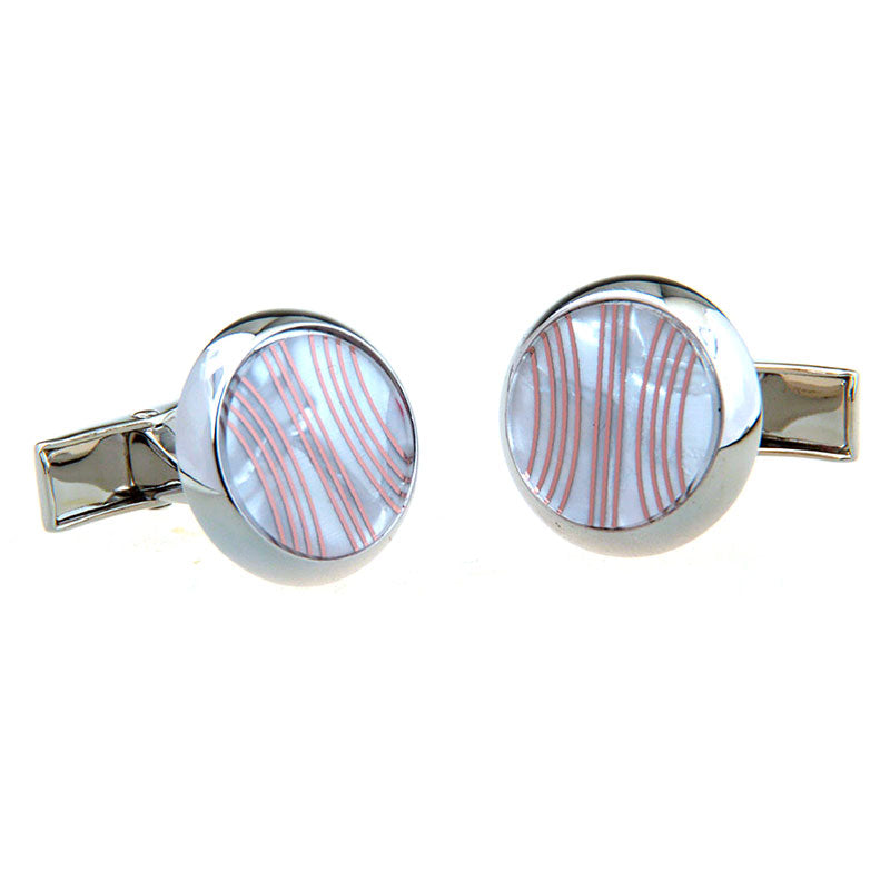 Shells Agate Cufflinks