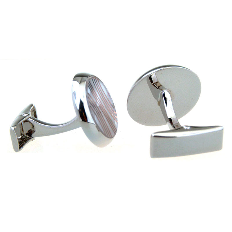 Shells Agate Cufflinks