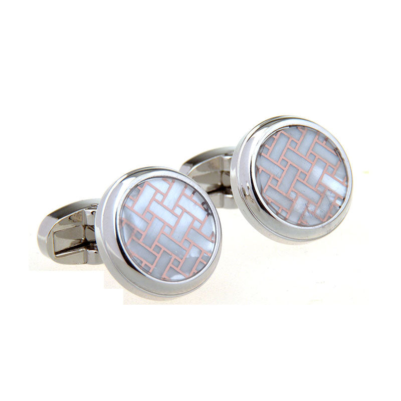 Shells Agate Cufflinks