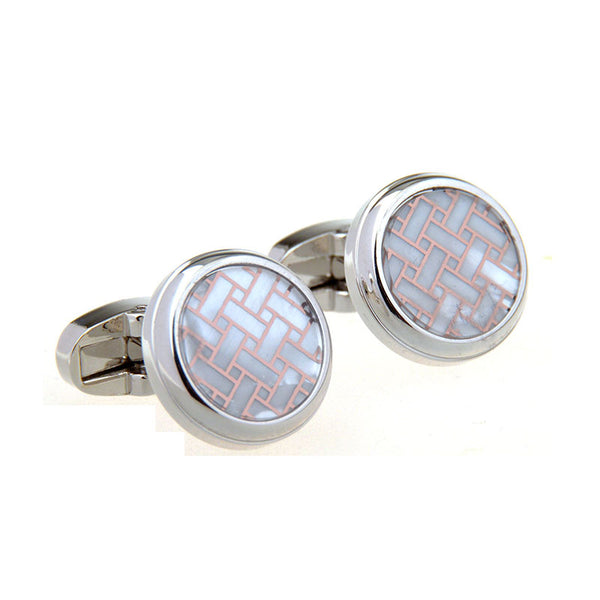 Shells Agate Cufflinks