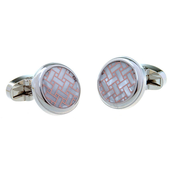 Shells Agate Cufflinks