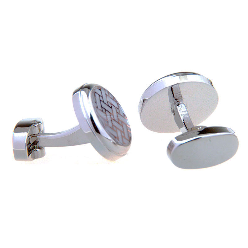 Shells Agate Cufflinks