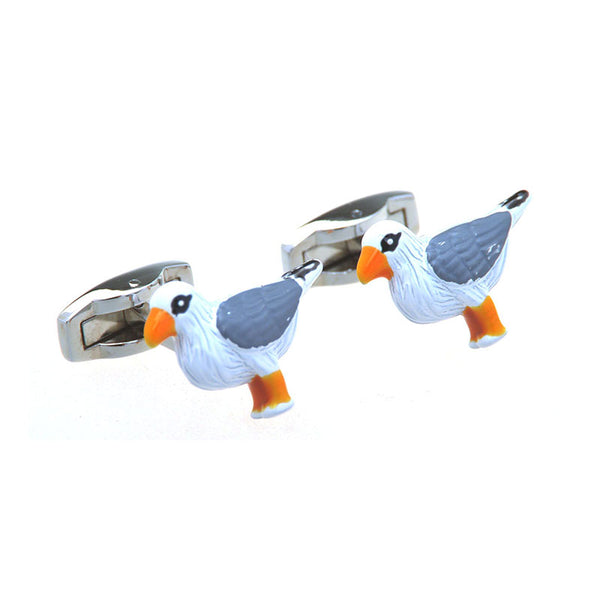 Animals Plants Grease Baking Paint Cufflinks