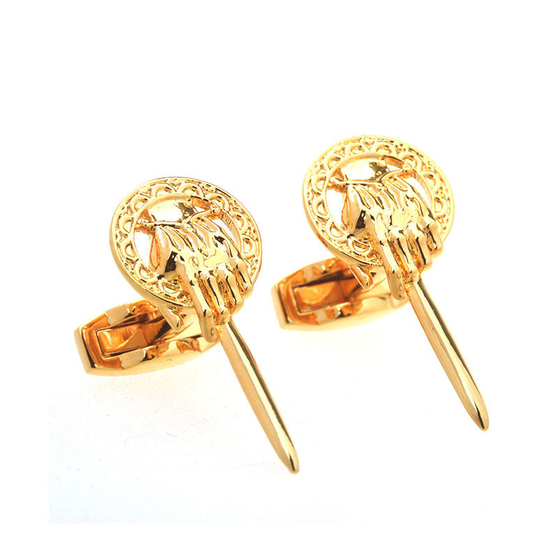Plain Colour Metal Cufflinks