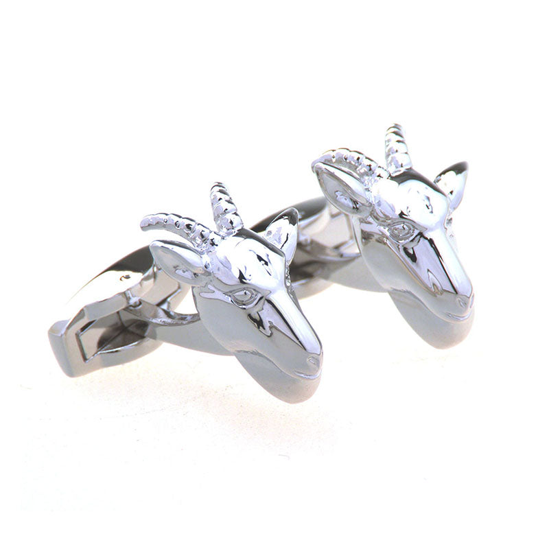Animals Plants Plain Colour Metal Cufflinks