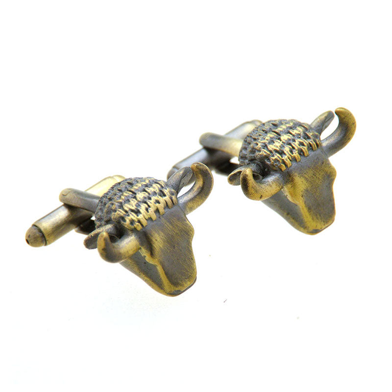 Animals Plants Plain Colour Metal Cufflinks