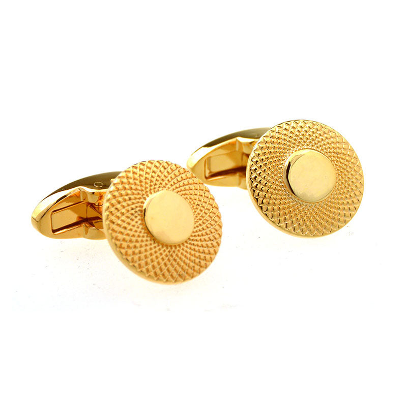 Plain Colour Metal Cufflinks