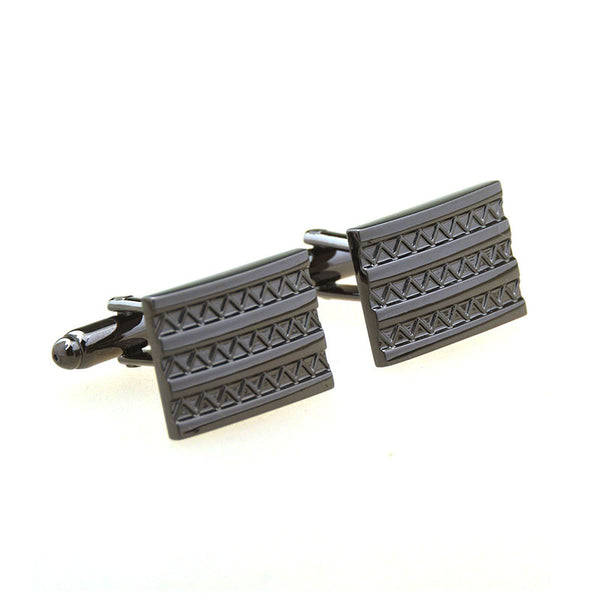 Plain Colour Metal Cufflinks