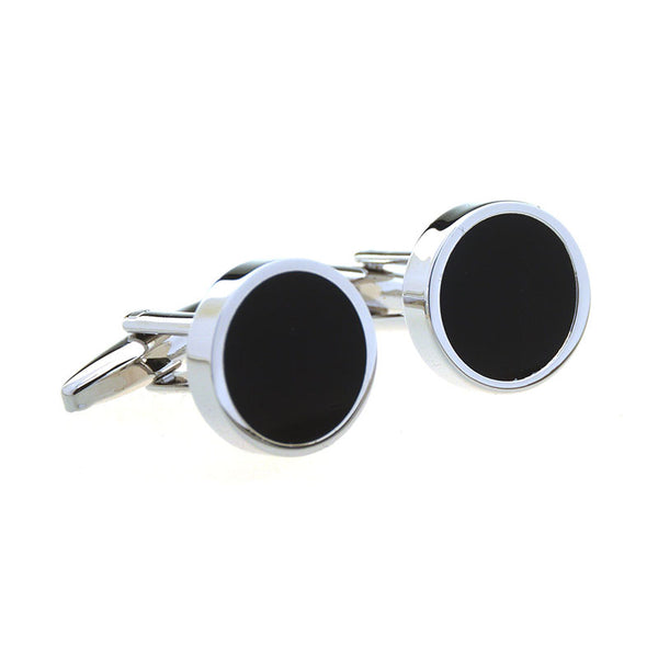 Enamel Dropping Glue Cufflinks