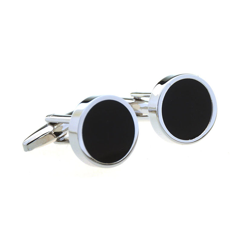Enamel Dropping Glue Cufflinks