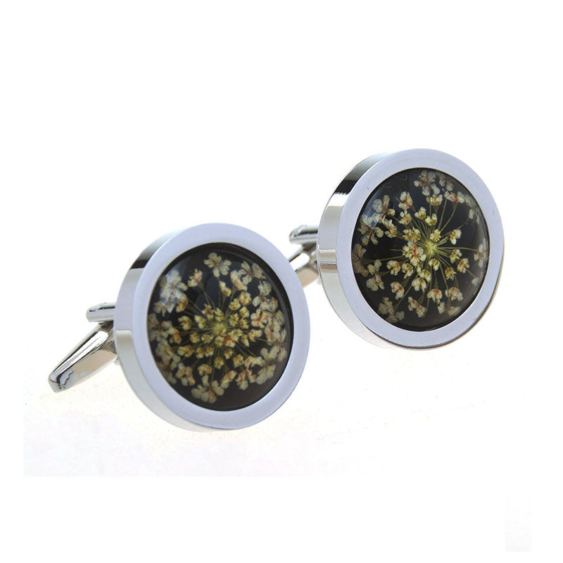Cateye Glass Cufflinks