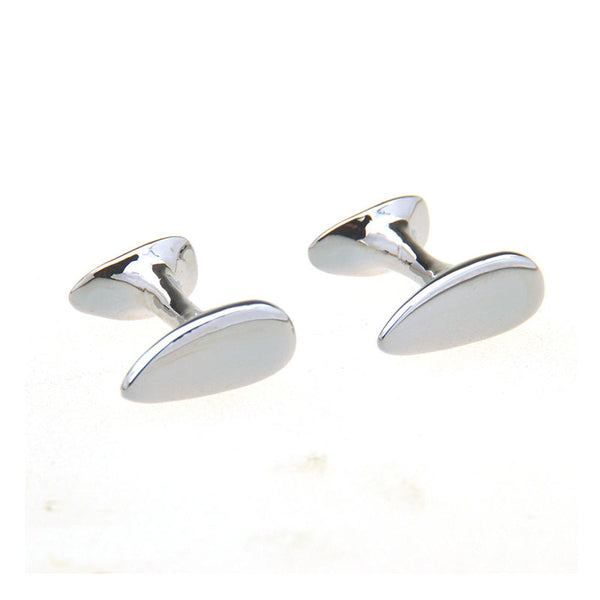 Plain Colour Metal Cufflinks