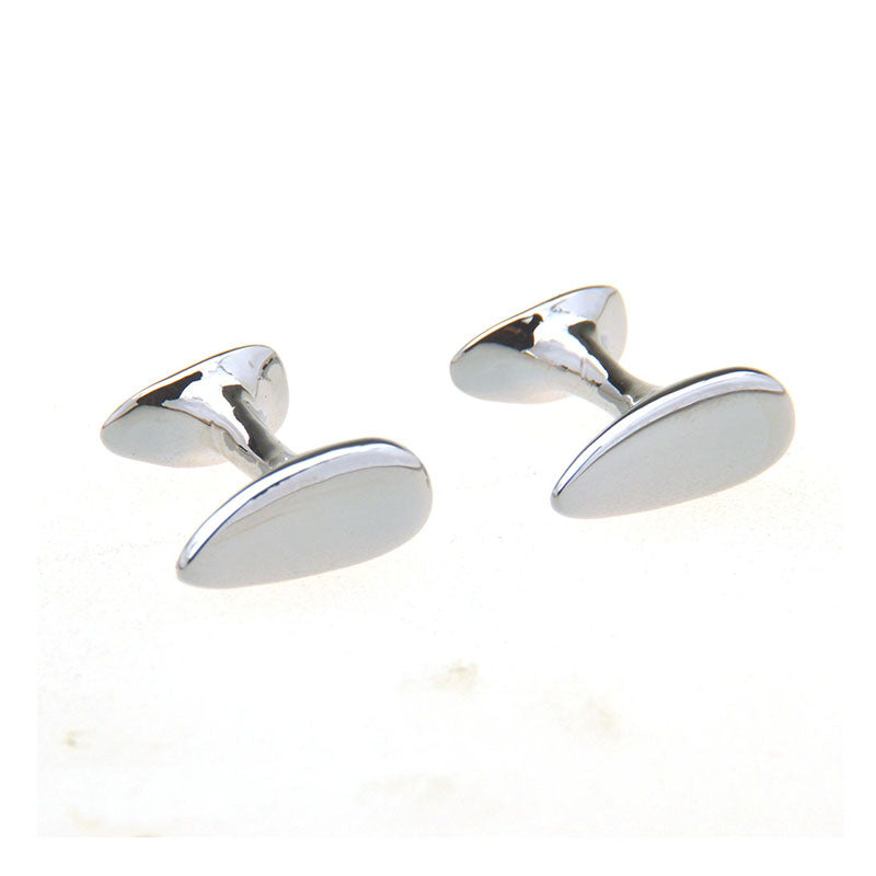 Plain Colour Metal Cufflinks
