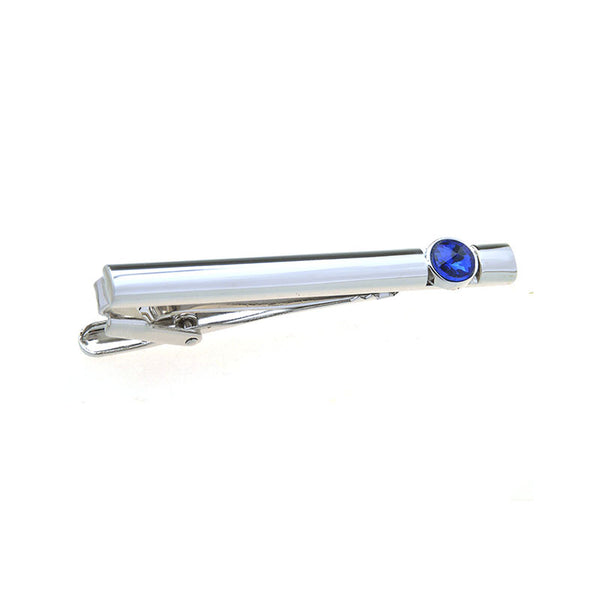 Crystal Zircon Tie Bars