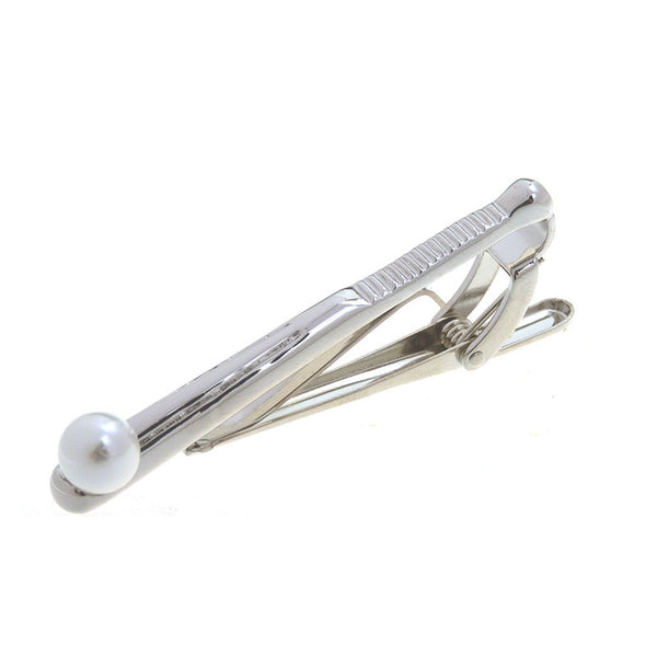 Crystal Zircon Tie Bars