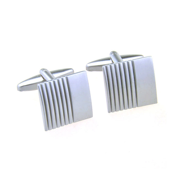 Plain Colour Metal Cufflinks