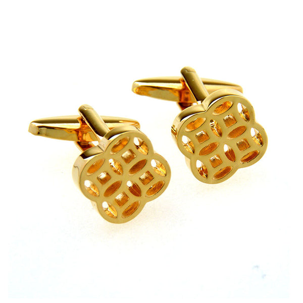 Plain Colour Metal Cufflinks