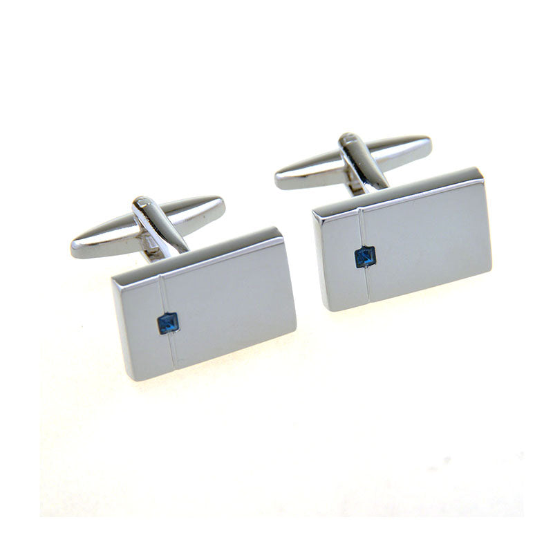 Crystal Zircon Cufflinks