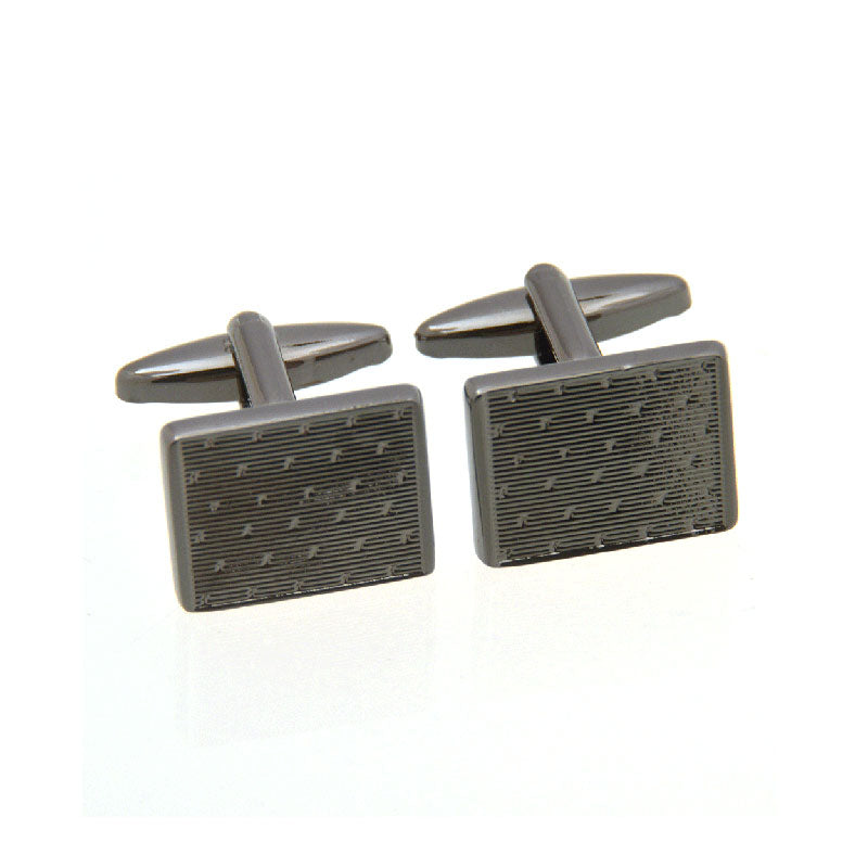 Plain Colour Metal Cufflinks