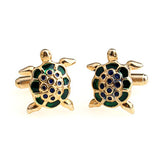 Animals Plants Enamel Dropping Glue Cufflinks