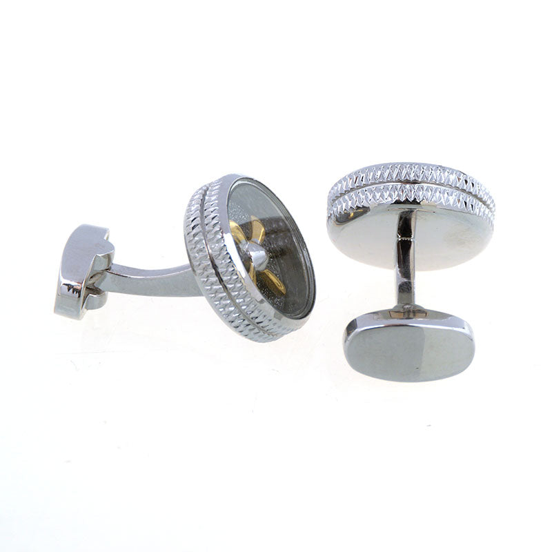 Interesting Skull Movements Clocks Cufflinks