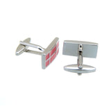 Enamel Dropping Glue Cufflinks