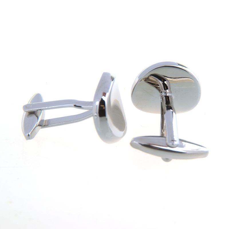 Festivals Wedding Reception Plain Colour Metal Cufflinks