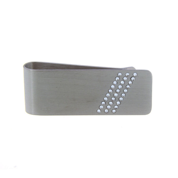 Crystal Zircon Tie Bars