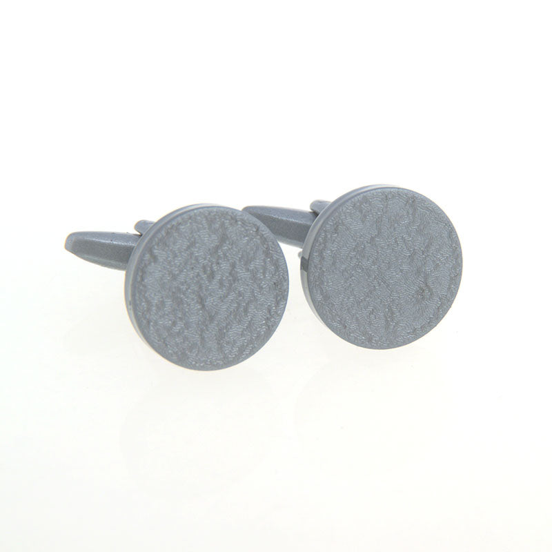 Plain Colour Metal Cufflinks