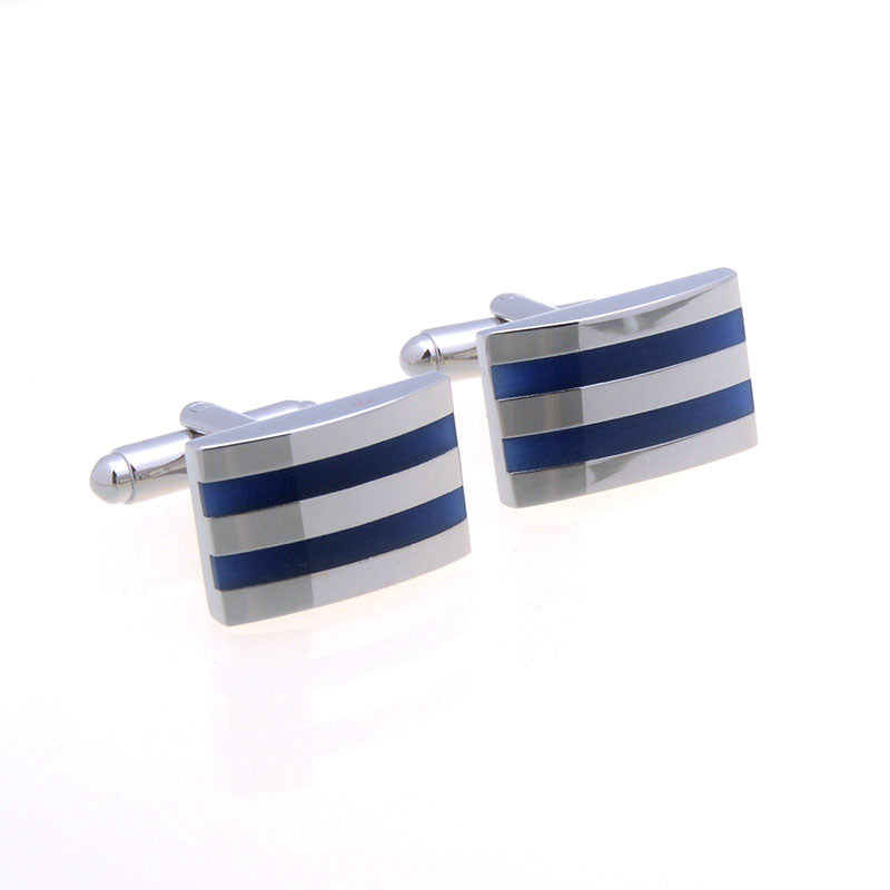 Festivals Wedding Reception Enamel Dropping Glue Cufflinks