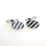 Festivals Wedding Reception Enamel Dropping Glue Cufflinks