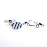 Festivals Wedding Reception Enamel Dropping Glue Cufflinks