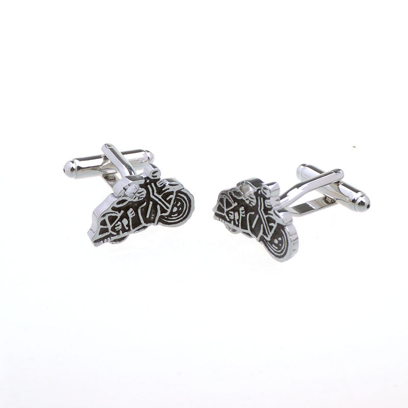 Military Tools Grease Baking Paint Cufflinks