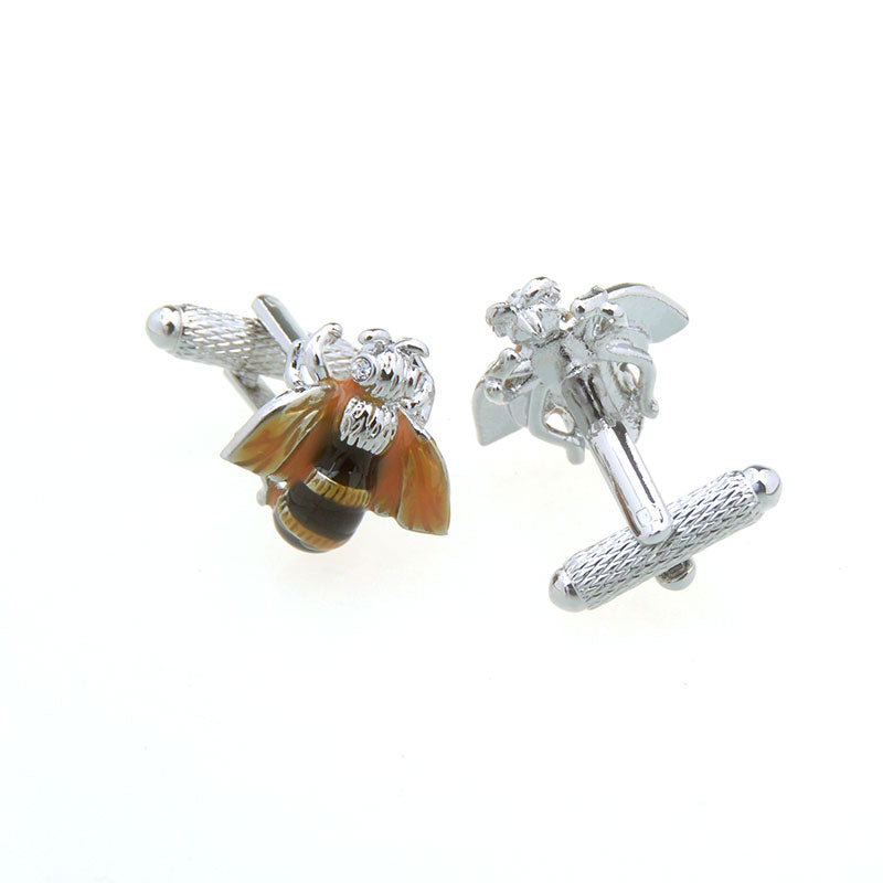 Animals Plants Enamel Dropping Glue Cufflinks