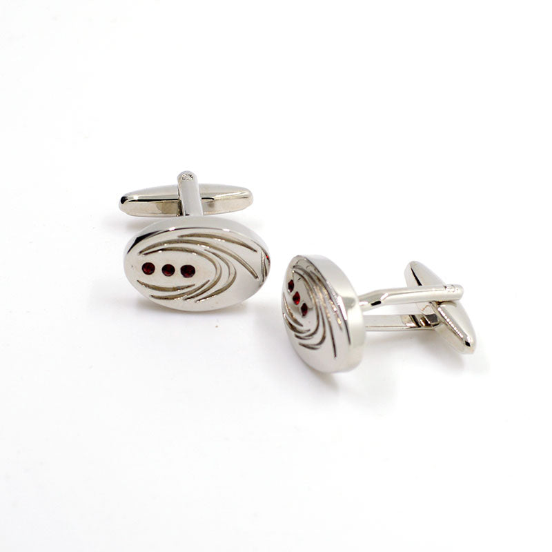 Festivals Wedding Reception Crystal Zircon Cufflinks
