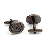 Sports Technology Plain Colour Metal Cufflinks